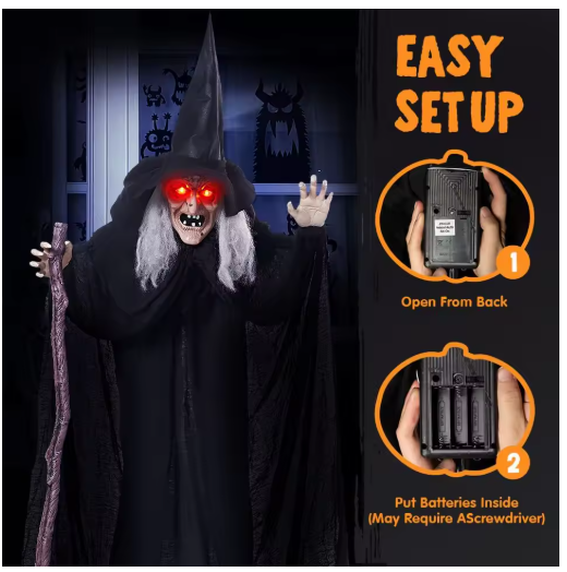 Halloween Decorations with Cane Life